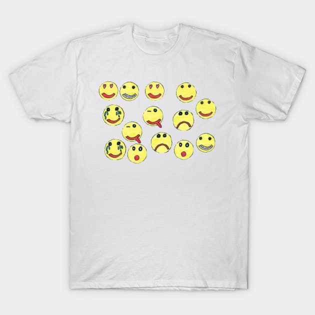 So much Emoji T-Shirt by Molenusaczech